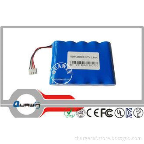 3.7v 14000mah 18650 Lithium Battery Packs For Medical Equip